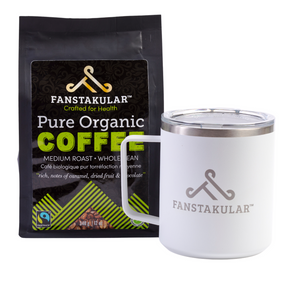 
                  
                    Load image into Gallery viewer, Bundle 12 oz Bag of Coffee + Coffee Mug - Fanstakular Health Inc.
                  
                