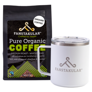
                  
                    Load image into Gallery viewer, Bundle 12 oz Bag of Coffee + Coffee Mug - Fanstakular Health Inc.
                  
                