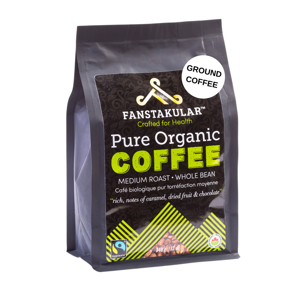 
                  
                    Load image into Gallery viewer, Medium Roast Ground Coffee - Fanstakular Health Inc.
                  
                