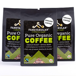 
                  
                    Load image into Gallery viewer, Medium Roast Ground Coffee - Fanstakular Health Inc.
                  
                